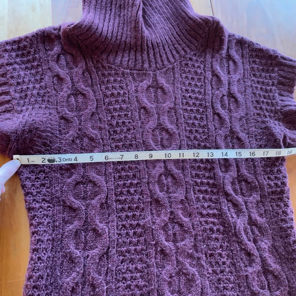 XXI - Purple - Violet Cable Knit Sweater - Picture 6 of 8